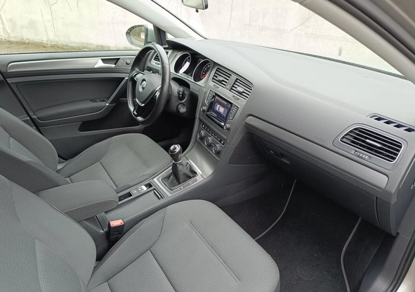 Volkswagen Golf cena 40900 przebieg: 165600, rok produkcji 2013 z Puck małe 154